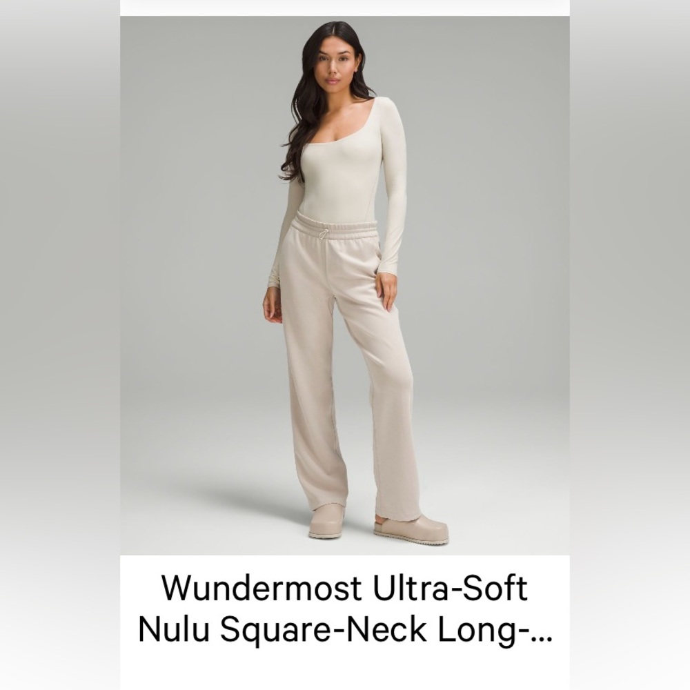 Lululemon Wondermost Body Suit - Bone